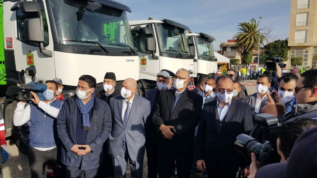 شركة جديدة تبدأ تدبير قطاع النظافة بمدينة وجدة
