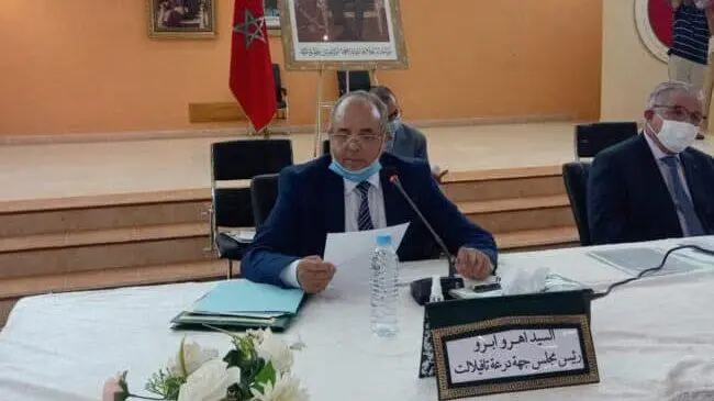 هذه هي الأجواء التي مرت فيها أولى دورات جهة درعة تافيلالت بعد شوباني