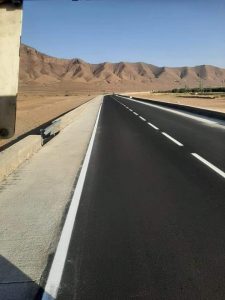 ٱخر اللمسات لفتح المقطع الطرقي بين كراندو و نفق زعبل