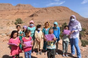 تاديغوست:إستفادت 40تلميذا من الأدوات المدرسية من تنظيم أنيكد