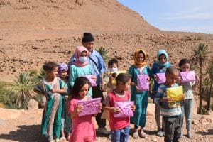 تاديغوست:إستفادت 40تلميذا من الأدوات المدرسية من تنظيم أنيكد
