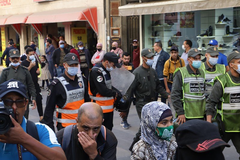 التلقيح يخرج ساكنة الدار البيضاء إلى الاحتجاج من جديد