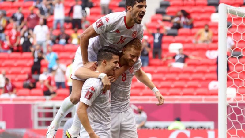 المنتخب التونسي يهزم نظيره الموريتاني ضمن مباريات كأس العرب.