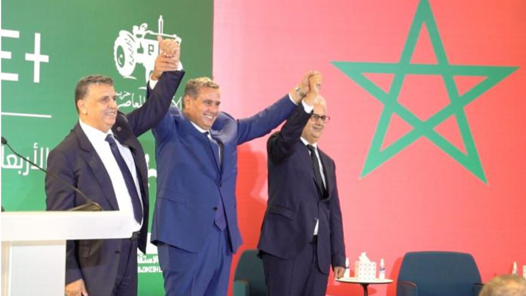 أحزاب التحالف الحكومي يوقعون رسميا على ميثاق الأغلبية