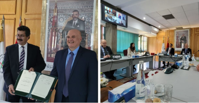 الجامعة العبرية في القدس و معهد الحسن التاني للزراعة و البيطرة في هذا الاتفاق