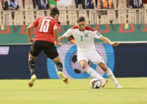 أحمد أبو الفتوح يكشف سبب نزاعه مع اشرف حكيمي اثناء مقابلة مصر و المغرب