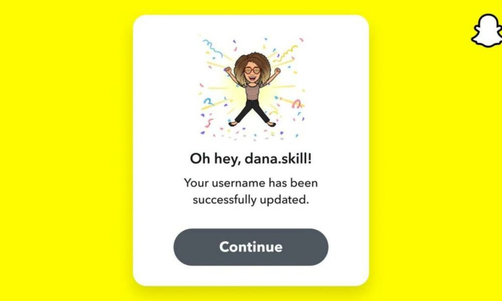 سناب شات لأول مرة تسمح بتغيير اسم المستخدم