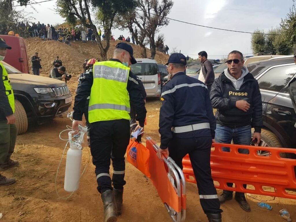 هذه آخر مستجدات عملية الحفر للوصول إلى الطفل الريان إلى حدود الثانية من زوال اليوم