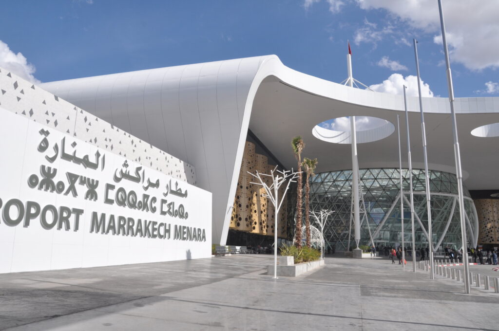 هذه أجواء استئناف رحلات النقل الجوي الدولي بمطار مراكش المنارة يومه الاثنين