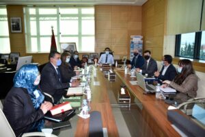 وفد من السفارة الأمريكية بالمغرب يزو مجلس جهة الشرق بوجدة