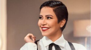 إبنتا شيرين عبد الوهاب تحتفلان بها بمناسبة عيد الأم