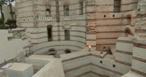 افتتاح جزء من مبنى حصن بابليون بمصر