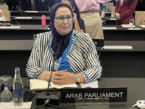 البرلمان العربي يؤكد دور المرأة في بناء السلام
