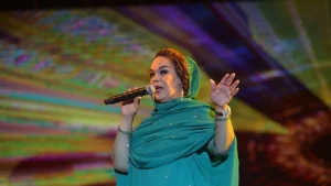 رشيدة طلال تتألق في أمسية شعرية بالمعرض الدولي للنشر والكتاب بالرباط