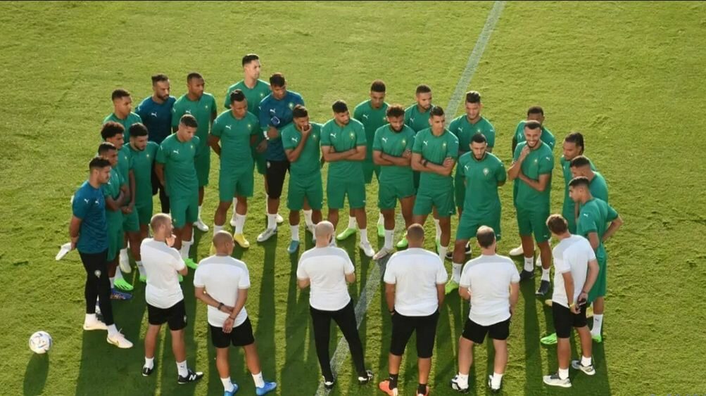 أسود الأطلس يواصلون تحضيراتهم لوديتي تشيلي والبارغواي