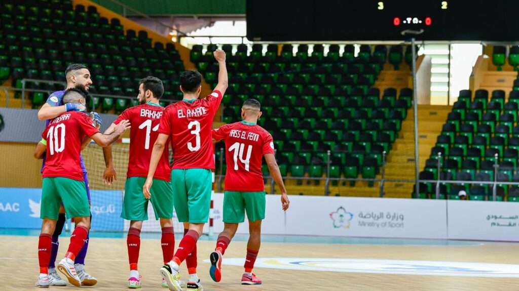 أسود الفوتسال يتعادلون في أولى مباريات الدوري القاري
