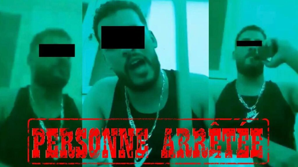 أمن سلا يتفاعل مع فيديو لشخص هدد آخرين بالسلاح الأبيض