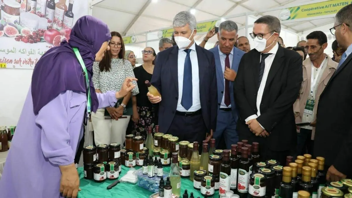 افتتاح المعرض الدولي للمنتوجات المحلية بأكادير
