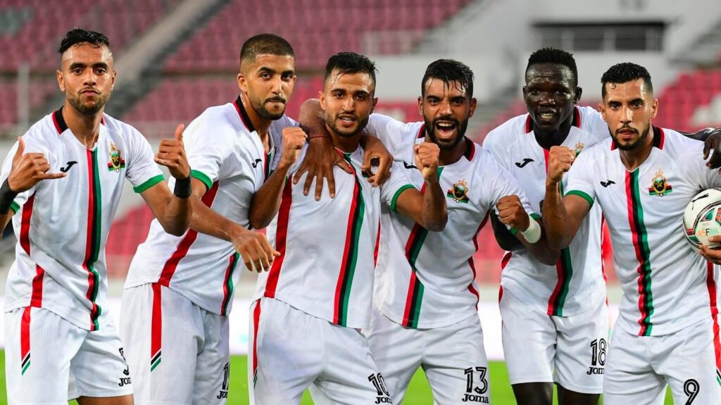 الجيش الملكي يدك شباك نظيره الغيني برباعية