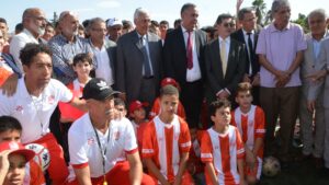 رئيس المغرب التطواني سابقا.. أبرون يظهر في افتتاح متجر الكوديم