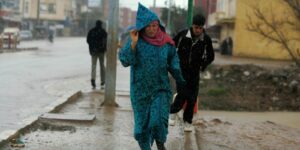 أمطار قوية بعدد من الأقاليم الجنوبية لمغرب.