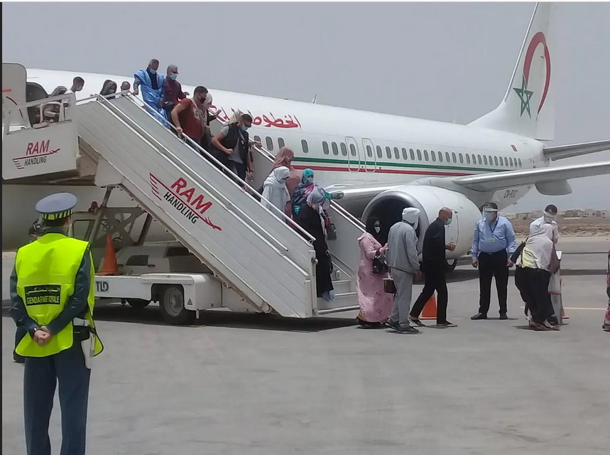 المطارات المغربية