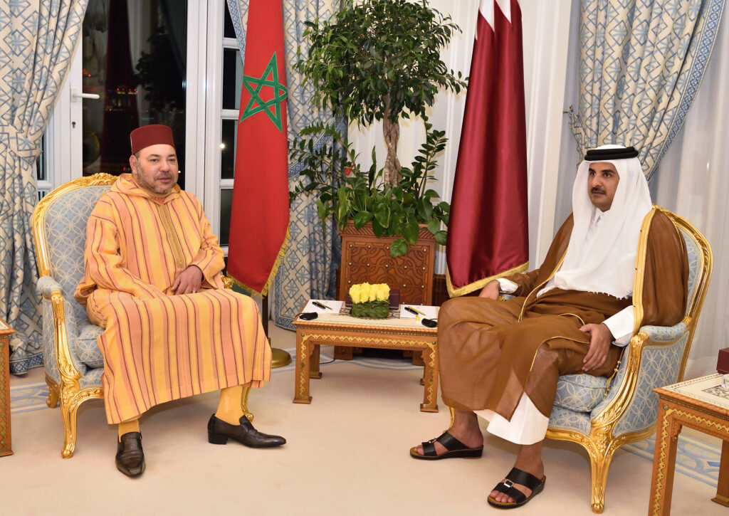 الأمير القطري يعزي الملك محمد السادس في ضحايا الزلزال