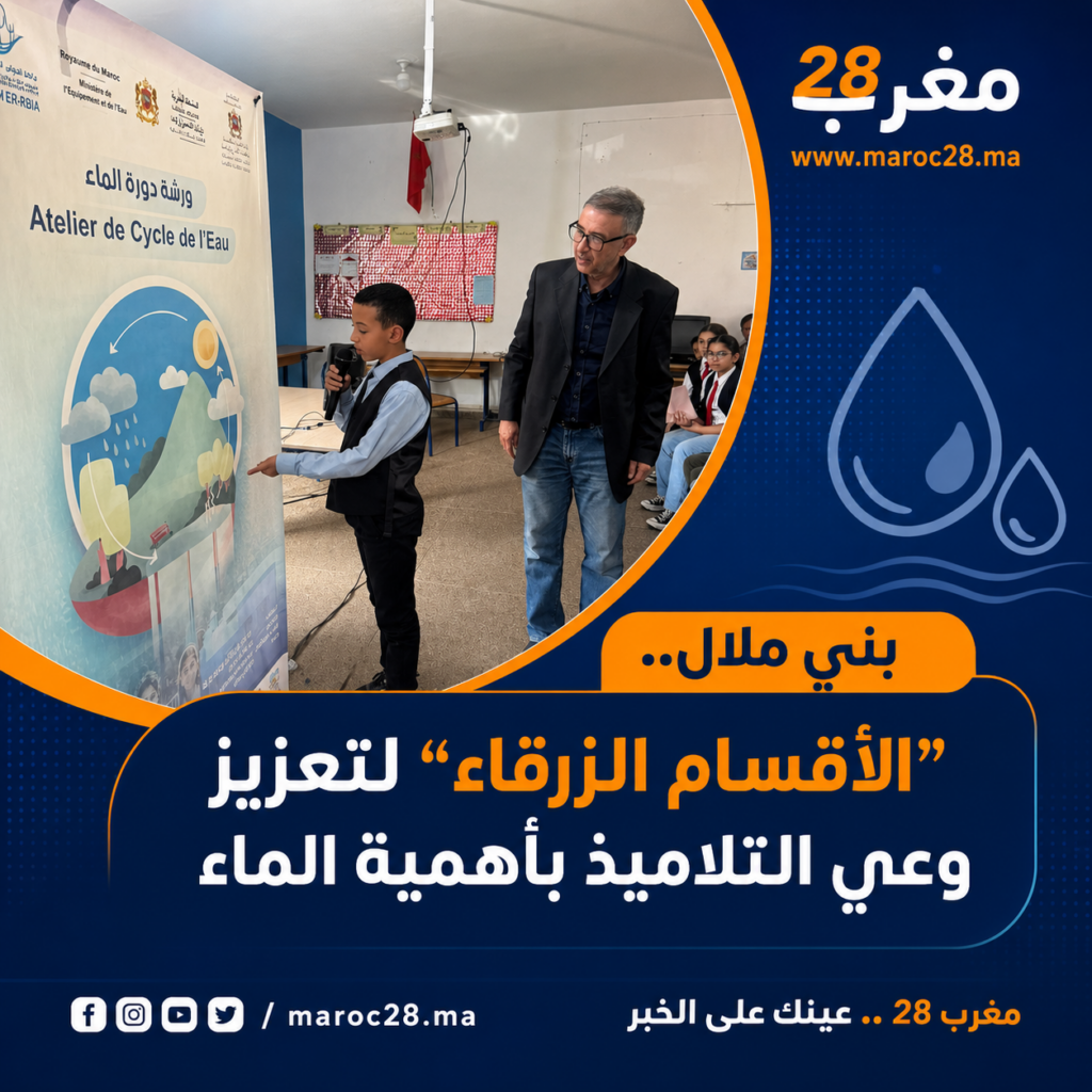الأقسام الزرقاء
