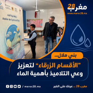 الأقسام الزرقاء