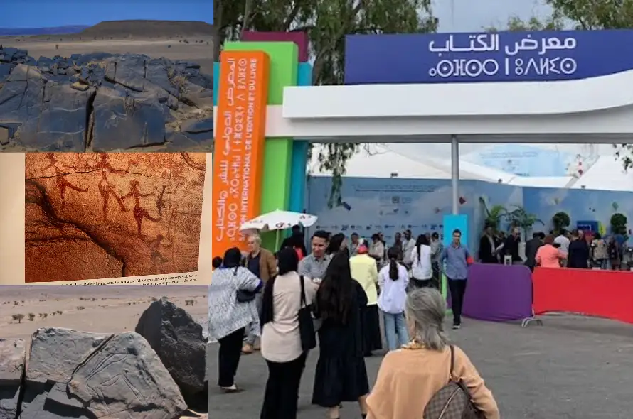 غنى الفن الصخري بالصحراء المغربية