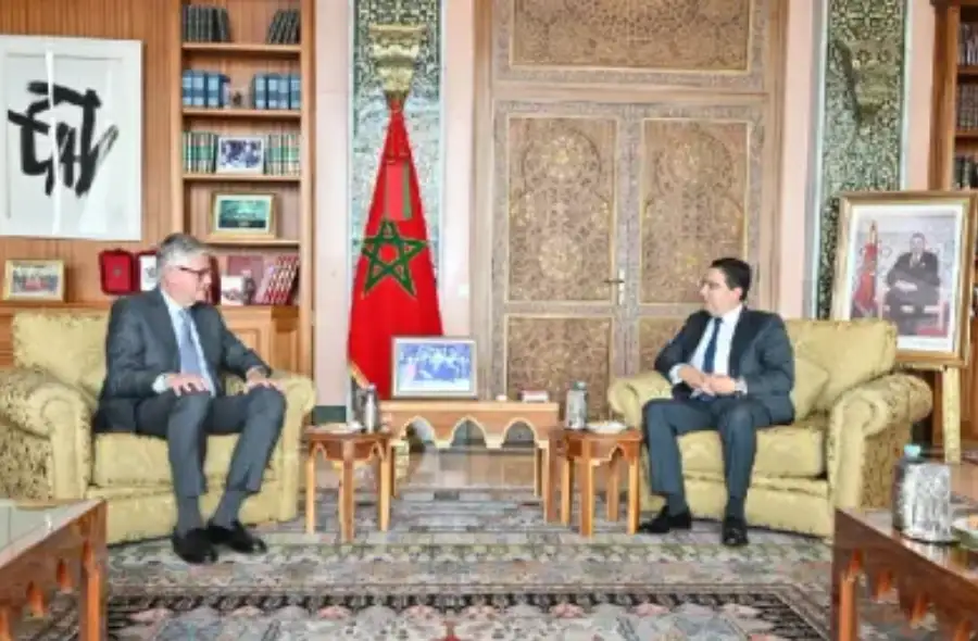 بوريطة يبحث مع جان بيير لاكروا