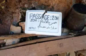 إزالة ممر خشبي عشوائي بعيون أم الربيع